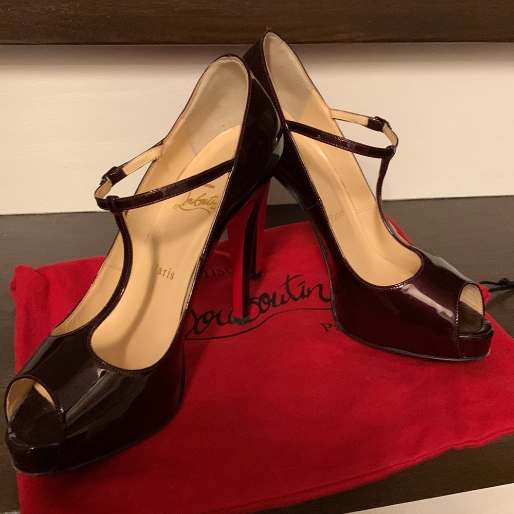 Christian Louboutin Burlina 120 Patent Platform